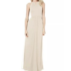 Bill Levkoff Bridesmaid dress 7038 champagne 12
